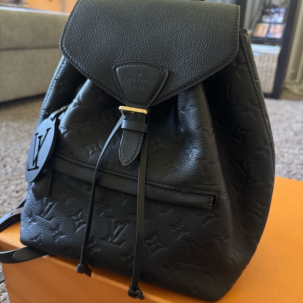 Louis Vuitton Montsouris Black Backpack
